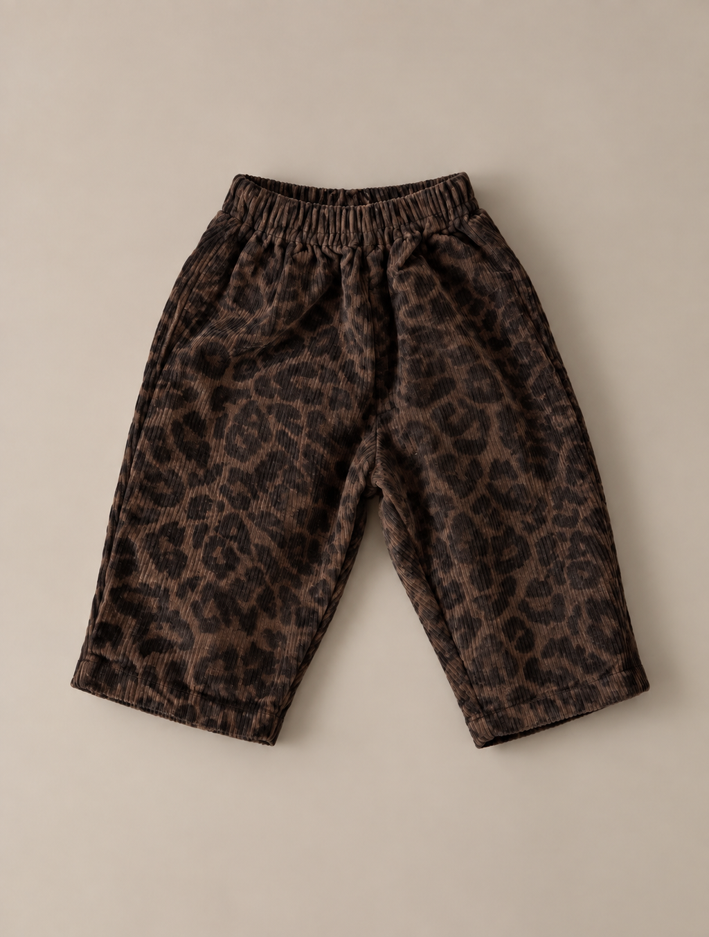 Pantaloni baggy leopard