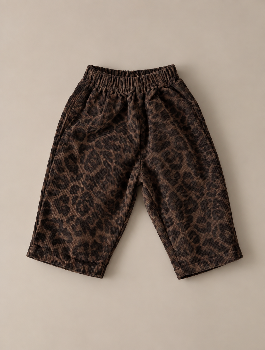 Pantaloni baggy leopard
